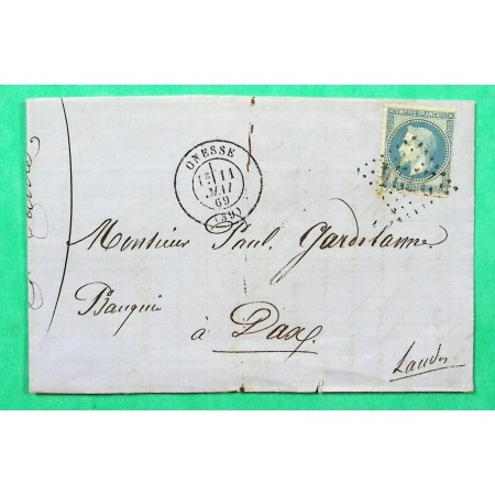 N°29 GC 2724 ONESSE LANDES POUR DAX 1869