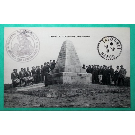 FRANCHISE MILITAIRE FM SERVICE DES RENSEIGNEMENTS AFFAIRES INDIGENES TAFORALT MAROC 1913