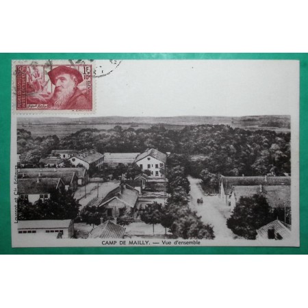 N°384 RODIN CHOMEURS INTELLECTUELS SEUL SUR LETTRE CARTE POSTALE CAMP DE MAILLY POUR LILLE NORD COVER FRANCE