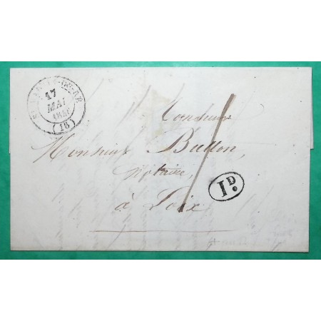 CAD TYPE 14 ST MARTIN DE RE CHARENTE INFERIEURE CORRESPONDANCE LOCALE TAXE 1 POUR LOIX CURSIVE LA COUARDE EN ARRIVEE