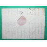 MARQUE 113 LIVOURNE DEPARTEMENT CONQUIS POUR LYON RHONE 1810 LETTRE COVER FRANCE