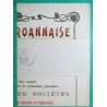 CAD IMPRIMES PP ROANNE LOIRE BANDE DE JOURNAL BELLE LETTRE BANQUE ROANNAISE ILLUSTREE 1902 LETTRE COVER FRANCE