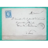 N°29 GC 169 ARNAC LA POSTE HAUTE VIENNE POUR PARIS 1868 LETTRE COVER FRANCE
