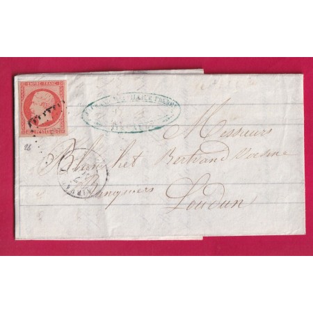 N°16 PC 28 AIRVAULT DEUX SEVRES POUR LOUDUN VIENNE LETTRE