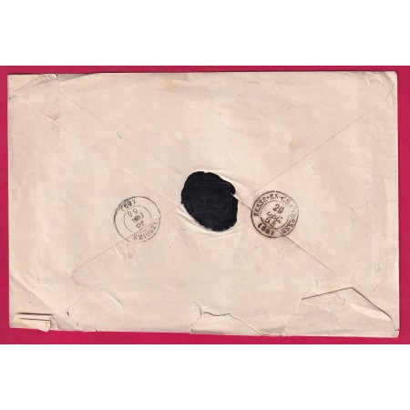 N°24 GC 3640 ST GERMAIN LEMBRON PUY DE DOME POUR BESSE SUR CHAMBESSE LETTRE