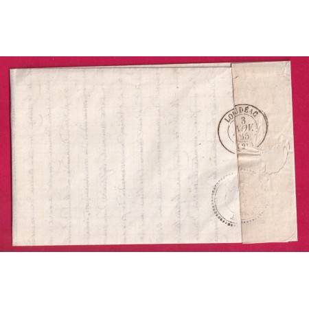 N°22 GC 1666 GOAREC COTES DU NORD CAD TYPE 22 OR LES SALLES POUR LOUDEAC LETTRE