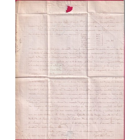 N°22 GC 1666 GOAREC COTES DU NORD CAD TYPE 22 OR LES SALLES POUR LOUDEAC LETTRE
