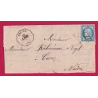 N°60 CONVOYEUR STATION DECIZE NIEVRE GC 2654 NEVERS GARE POUR COSNE NIEVRE LETTRE