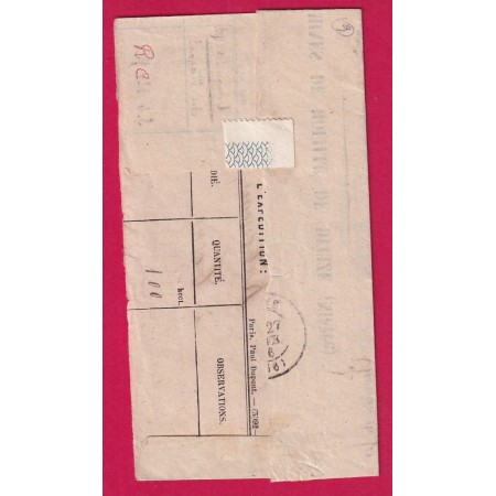 N°60 CONVOYEUR STATION DECIZE NIEVRE GC 2654 NEVERS GARE POUR COSNE NIEVRE LETTRE
