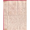 MARQUE VIRE CALVADOS EN ROUGE 1751 LENAIN N°1A INDICE 15 POUR PARIS LETTRE
