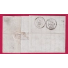 N°4 GRILLE + CAD TYPE 13 LILLE NORD 1850 POUR LYON RHONE LETTRE