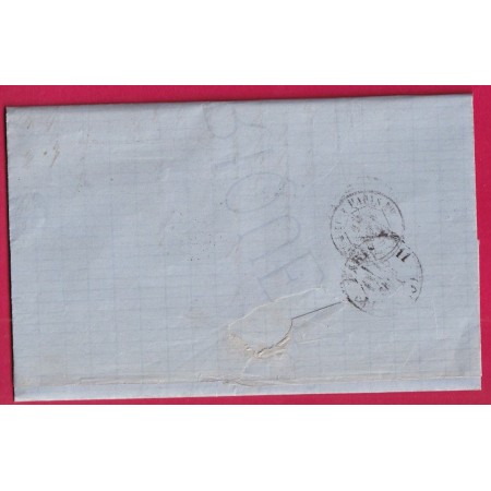 N°60 PRECOCE DU 14 SEPTEMBRE 1871 GC 3979 TOUL MEURTHE ET MOSELLE LETTRE LETTRE