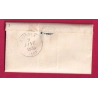 CAD TYPE 11 PONS CHARENTE DECIME RURAL DE SAUJON 1835 POUR SAINTES LETTRE