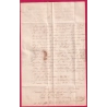 CAD TYPE 15 SAUMUR MAINE ET LOIRE 1850 BOITE RURALE N COUDRAY POUR ANGERS LETTRE