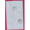 N°60 GC 1862 JARNAC CHARENTE OR DE VEILLARD POUR SURGERES CHARENTE INFERIEURE LETTRE