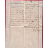 N°60 CAD PARIS GARE DU SUD OUEST 1876 POUR RIVESALTES PYRENEES ORIENTALES LETTRE