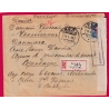 RUSSIE RUSSIA OREL 1916 COPENHAGUE DANEMARK CROIX ROUGE RED CROSS DENMARK WW1 RECOMMANDE CENSURE CENSOR LETTRE COVER