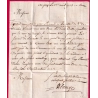 MARQUE MANUSCRIT DU PUY EN VELAY HAUTE LOIRE 1735 POUR MARSEILLE LENAIN N°1 INDICE 13 LETTRE COVER