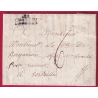 MARQUE 21 CHATEAU LANDREN  CHAUTEAULAUDREN COTES DU NORD 1815 POUR VERSAILLES INDICE 11 LETTRE COVER