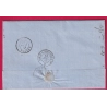 N°14 PC 1208 ESTERNAY MARNE BOITE RURALE J LA FORESTIERE POUR ANGERS MAINE ET LOIRE LETTRE COVER FRANCE