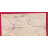 TIMBRE TAXE N°4 LITHO BORDEAUX 3 JUILLET 1871 POUR BORDEAUX COTE 1500€ LETTRE COVER FRANCE