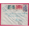 LETTRE FM SURTAXE PAR AVION MAMOU GUINEE FRANCAISE POUR DAKAR 1944 LETTRE COVER