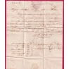 MARQUE 89 AVIGNON VAUCLUSE EN ROUGE 1817 POUR SEDAN ARDENNES INDICE 13  LETTRE COVER