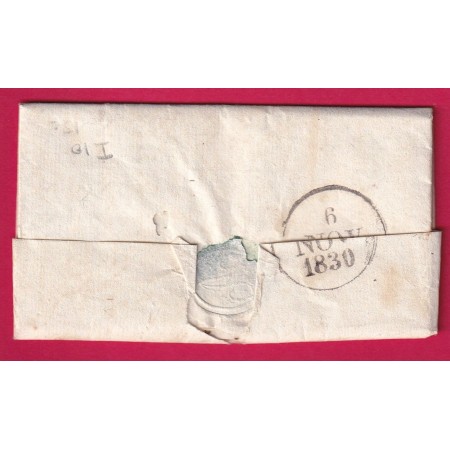 MARQUE 62 MARINGUES PUY DE DOME 1830 POUR RIOM  LETTRE COVER