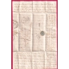 CAD TYPE 14 LA MAGISTERE TARN ET GARONNE 1841 POUR STE LIVRADE LOT ET GARONNE RARE INDICE 15 LETTRE COVER