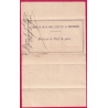 N°37 + 20 PC DU GC 1307 DIJON COTE D'OR 8 SEPTEMBRE 1871 POUR BRAZEY EN PLAINE LETTRE COVER