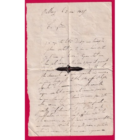 N°60 X3 GC 2619 CAD TYPE 18 NERAC LOT ET GARONNE DU 1 JANVIER 1876 POUR PARIS LETTRE COVER