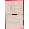 N°60 X3 GC 2619 CAD TYPE 18 NERAC LOT ET GARONNE DU 1 JANVIER 1876 POUR PARIS LETTRE COVER