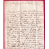 MARQUE MANUSCRIT HOMBOURG ST AVOLD MOSELLE 1707 GUERRE DE SUCCESSION ESPAGNE POUR NANCY RARE NON SIGNALE LETTRE COVER