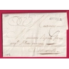 MARQUE ANTIBES VAR ALPES MARITIMES 1784 POUR MARSEILLE BOUCHES DU RHONE LENAIN N°3 LETTRE COVER