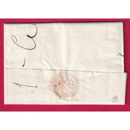 MARQUE ANTIBES VAR ALPES MARITIMES 1784 POUR MARSEILLE BOUCHES DU RHONE LENAIN N°3 LETTRE COVER