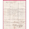 MARQUE PETITE POSTE BORDEAUX 1818 TAXE LOCALE 1 POUR BORDEAUX GIRONDE LETTRE COVER