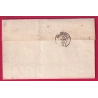 CHAMBERY SAVOIE ETATS SARDE TAXE TAMPON 5 MODIFIEE 10 POUR GRENOBLE ISERE 1859 LETTRE COVER
