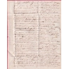 CURSIVE 48 LA HAYE DU PUITS MANCHE + PP ROUGE CAD TYPE 12 PERIERS POUR COUTANCES 1838 INDICE 10 LETTRE COVER