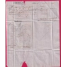 N°16 PC 3471 VALENCE SUR RHONE DROME APRES LE DEPART POUR CREST LETTRE COVER