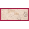N°22 TARIF MILITAIRE GC 1090 COMINES NORD POUR CORPS EXPEDITIONNAIRE DU MEXIQUE 1865 LETTRE COVER