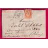 N°23 GC 564 BOURG EN BRESSE LETTRE CHARGE POUR ROMANECHE SAONE ET LOIRE LETTRE COVER