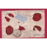 N°23 GC 564 BOURG EN BRESSE LETTRE CHARGE POUR ROMANECHE SAONE ET LOIRE LETTRE COVER