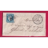 N°60 GC 4975 CIRY LE NOBLE SAONE ET LOIRE CAD TYPE 24 POUR CHAROLLES INDICE 12 LETTRE COVER