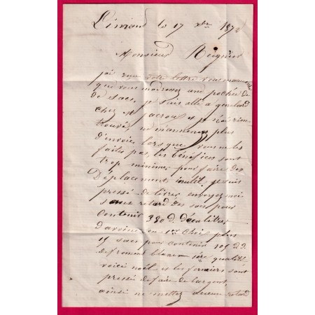 N°60 GC 4975 CIRY LE NOBLE SAONE ET LOIRE CAD TYPE 24 POUR CHAROLLES INDICE 12 LETTRE COVER