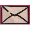 N°60 TIMBRE REUTILISE FRAUDE POSTALE NON TAXEE GC 2211 MAREUIL SUR ARNON CHER POUR CHEZAL BENOIT LETTRE COVER