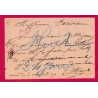 N°65 CARTE PRECUSEUR TAXEE 15C MANUSCRIT PARIS LA CHAPELLE ST DENIS POUR ST OUEN SEINE LETTRE COVER