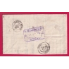N°90 X2 ROUEN BOURSE TAXE 60C NOIR DUVAL N°21 ST CALAIS SARTHE 1885 LETTRE COVER