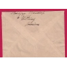 N°137 138 CAD ALLEMAND WITTRING MOSELLE 1919 POUR STRASBOURG BAS RHIN LETTRE COVER