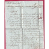 MARQUE QUIMPER FINISTERE LENAIN N°7 1791 POUR LEGUE ST BRIEUC COTES DU NORD INDICE 12 LETTRE COVER