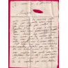 MARQUE NIMES GARD 1752 LENAIN N°5 INDICE 11 POUR LYON RHONE LETTRE COVER